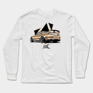 toyota supra a80 gold Long Sleeve T-Shirt